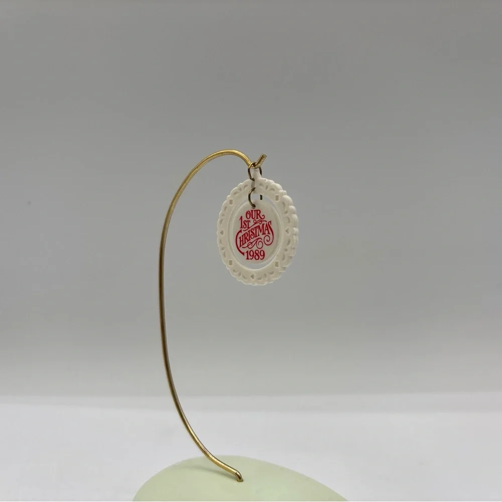 Hallmark Keepsake Miniature Ornament Dated 1989 Vintage First Christmas Together
